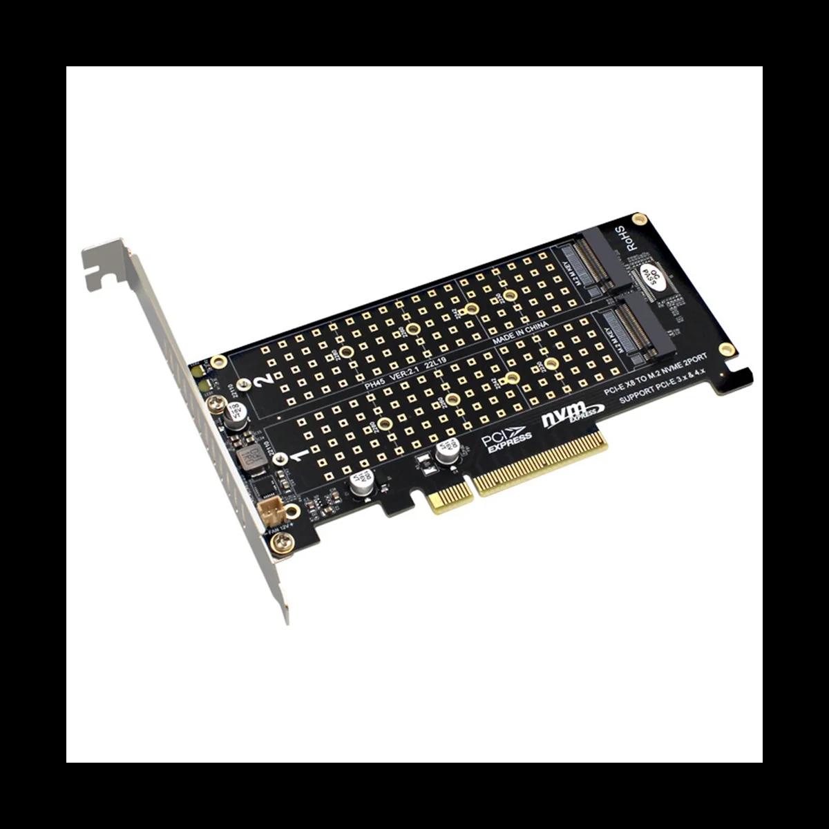 PCI-E X8 X16  ũ  ī, NVME M.2 MKEY SSD RAID  Ȯ ,  PCI-E 3.0 4.0